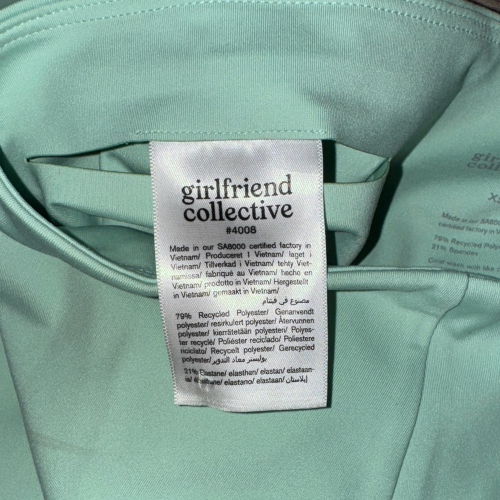 Girlfriend Collective Mint Green Activewear Set - Picture 5 of 8